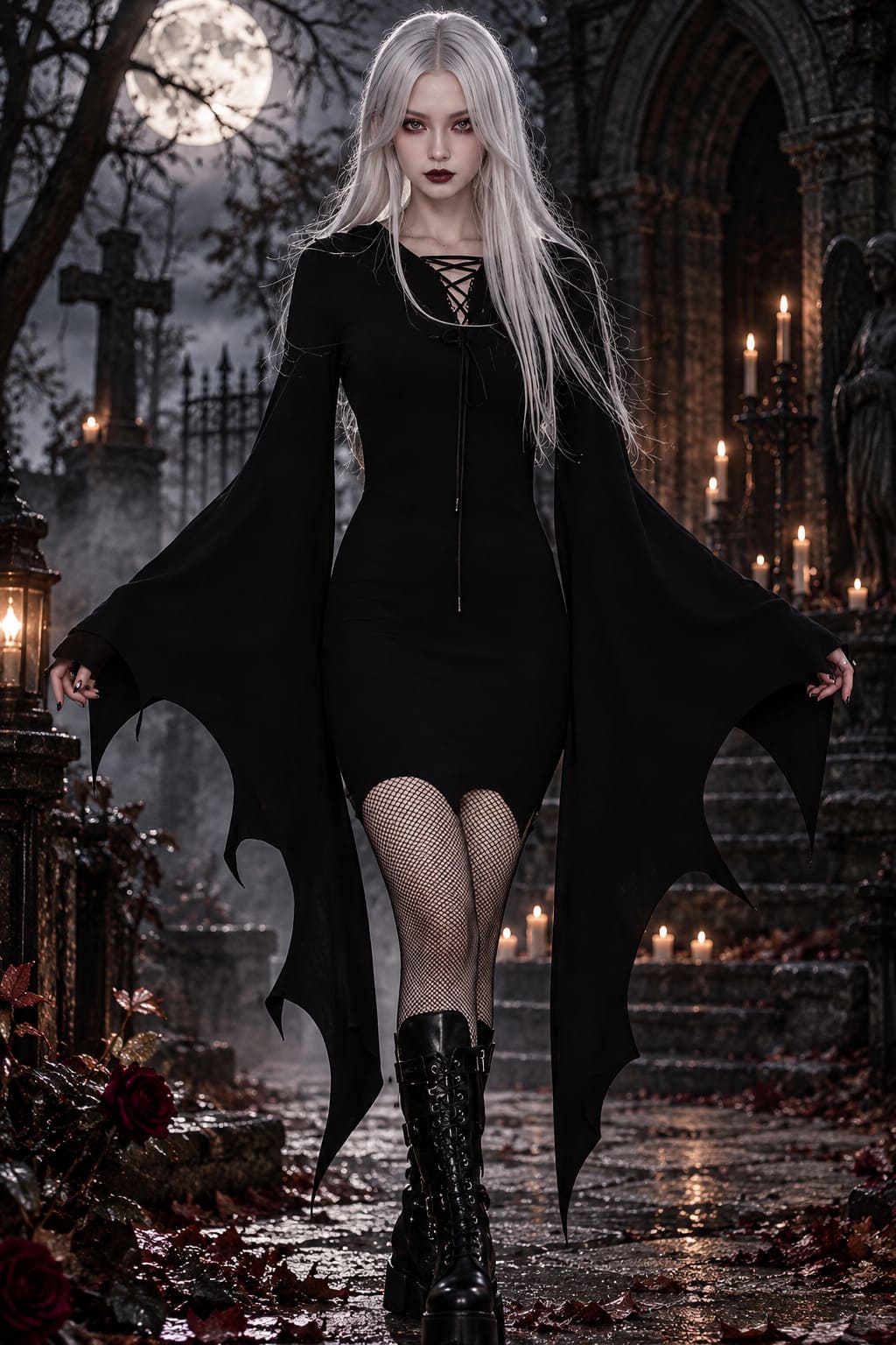 Robe Gothique Halloween – Narcissa
