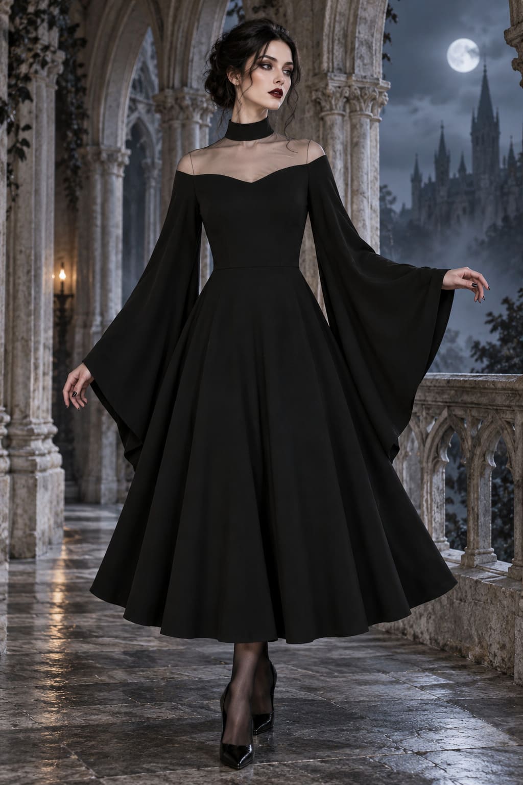 Robe Gothique Moyen Age - Lavinia
