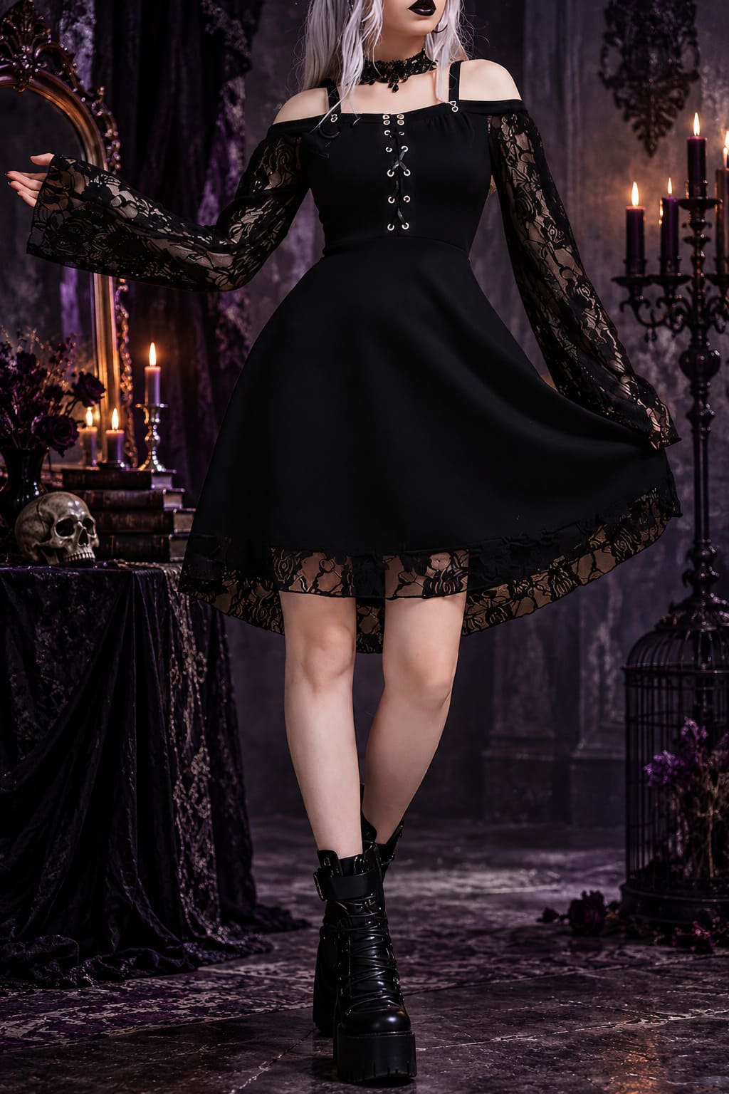 Robe Gothique Pas Cher Grande Taille – Pandora