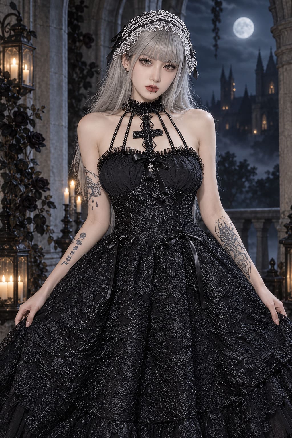 Robe Gothique Patineuse – Bathilda