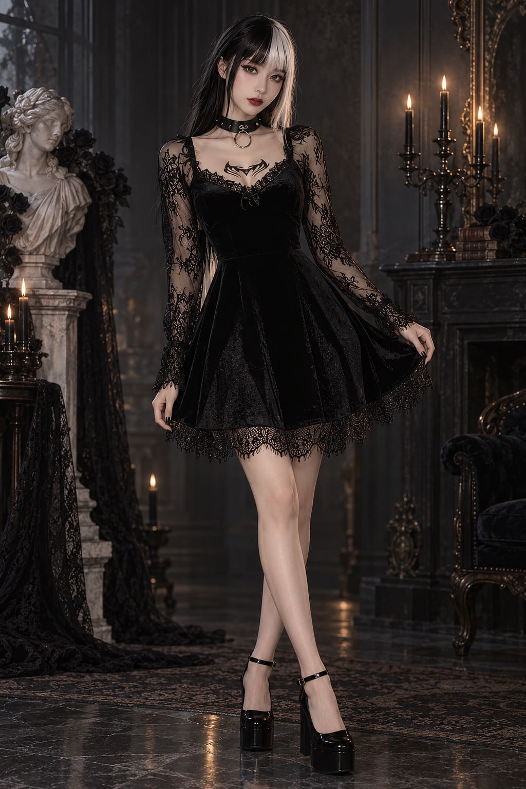 Robe Gothique Retro – Hecate
