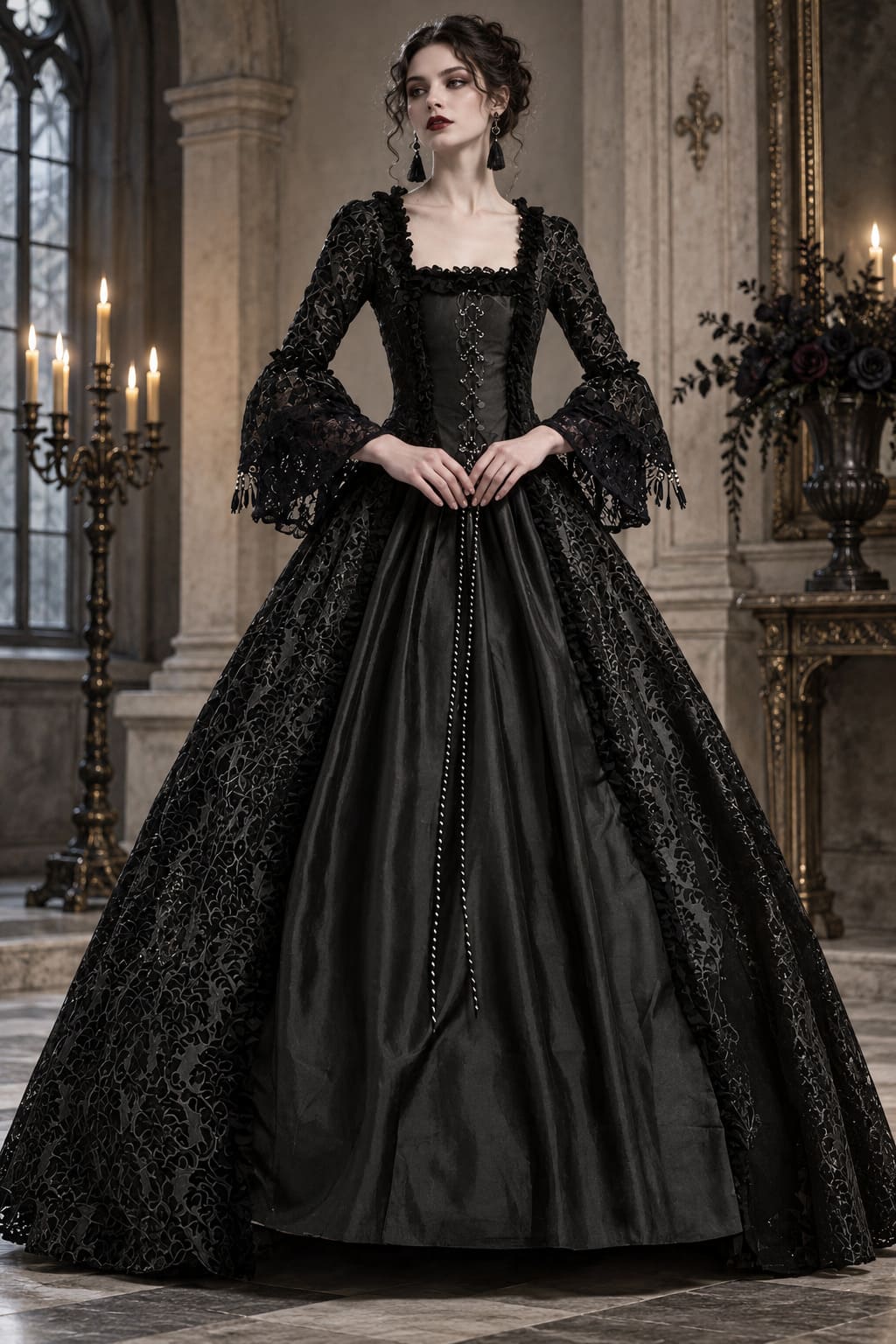 Robe Gothique Victorienne Pas Chère – Cressida