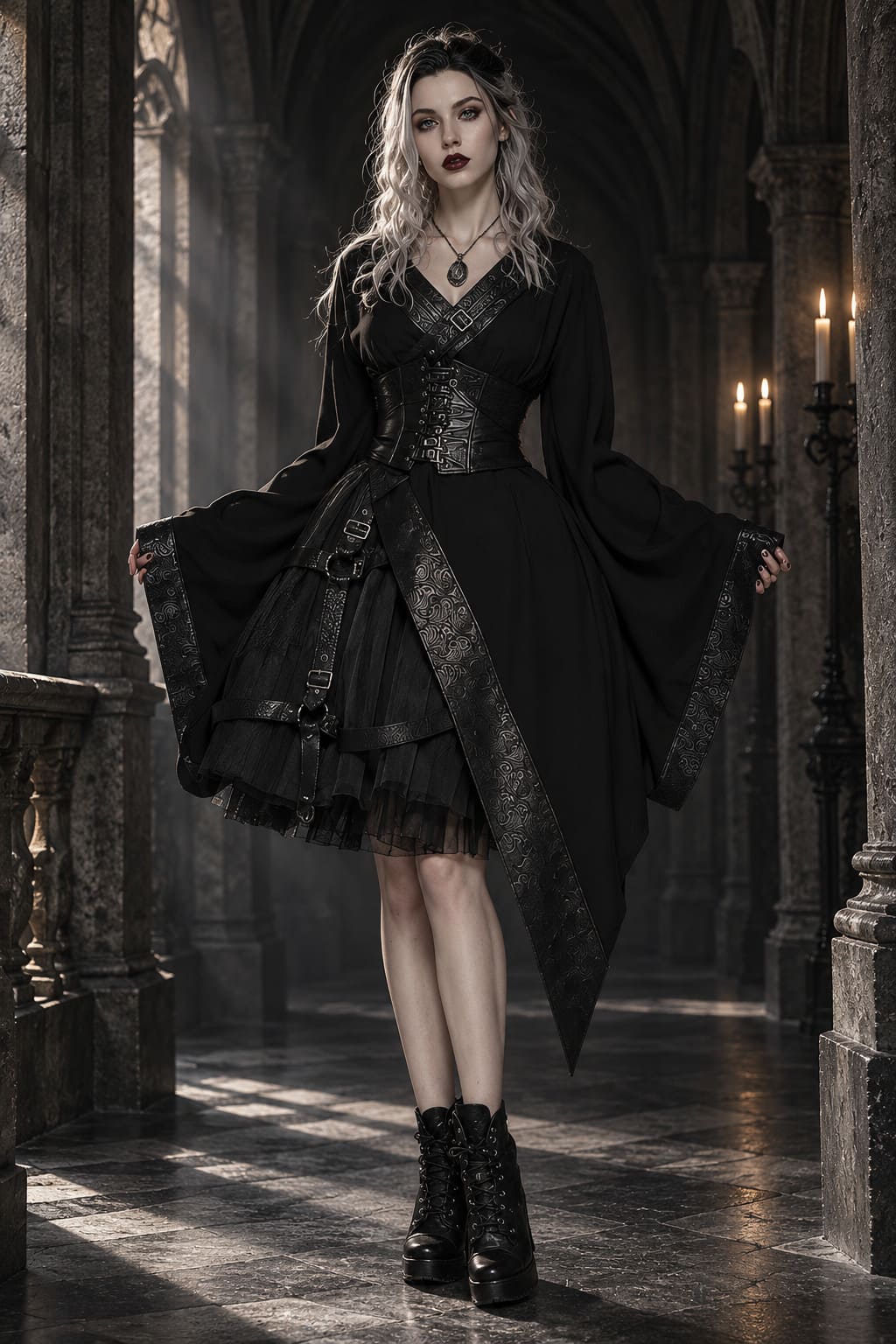 Robe Kimono Gothique – Lorelei