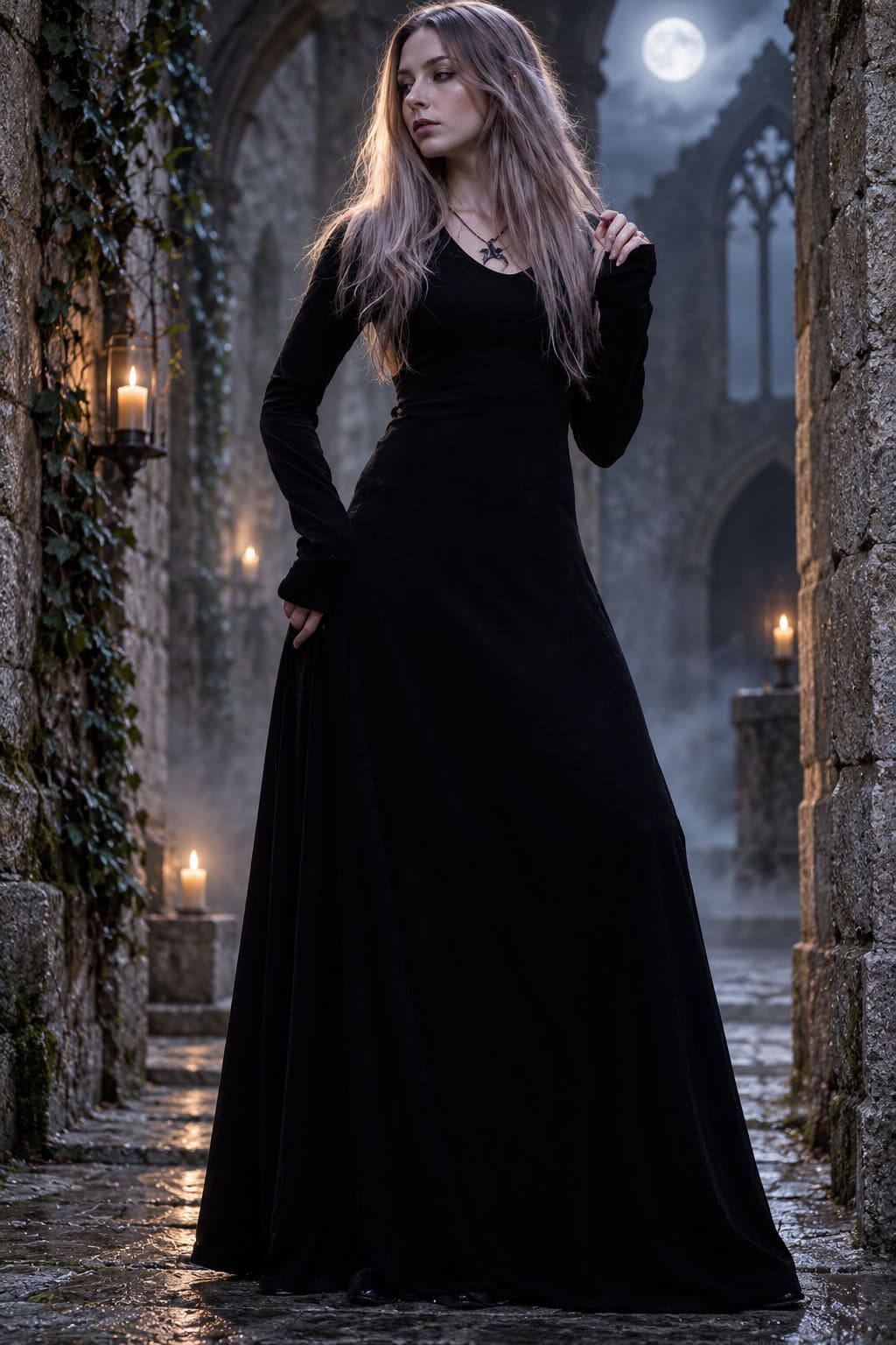 Robe Médiévale Gothique – Rosetta