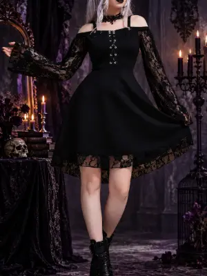 Robe Gothique Pas Cher Grande Taille – Pandora