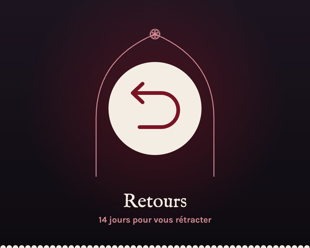 Retours : 14 jours pour vous rétracter